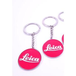 Leica Red Logo Keychain
